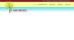 Desktop Screenshot of carerightinc.com